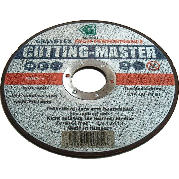 115x1   Cutting-Mas.INOX Grá (Granit Cutting Master vágókorong)  12080720