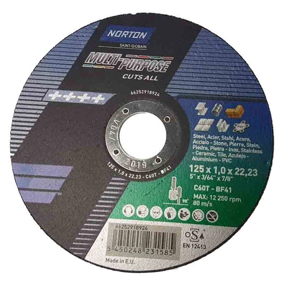 115x1   11A60S-BF Inox Gránit (vágókorongok 115-230mm) Granit (Akciós !) 12082840