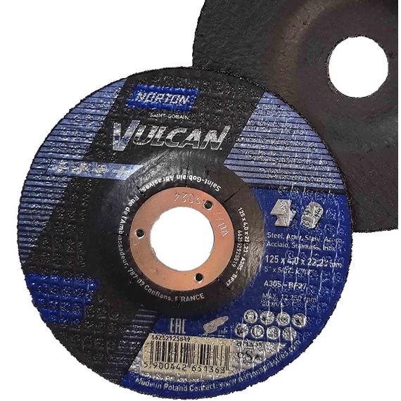 125x6,4  A30SBF Vulcan Nor (Norton Vulkan tisztítókorong)  36010089