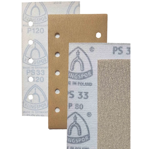 70x125 PS33 P240 tépőz.Klingsp (Klingspor tépőzáras csiszoló)  (Akciós !) 12553280