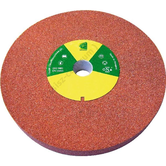200x25x32  6A60M8V38 Grá  4510 (Granit 6A piros sima köszörűkorong D<=200mm)  32010365