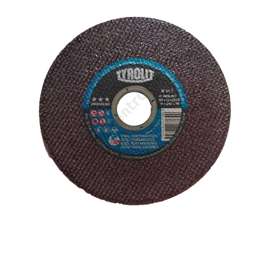 125x1   41FA60QBFXA 2in1PreTyr (Tyrolit Premium 2in1 vágókorong)  35010026