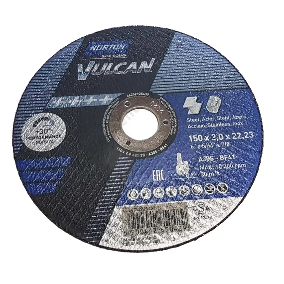 150x2   A60S-BF41    NortonVul (Norton Vulkan 2in1 vágókorong)  35010187