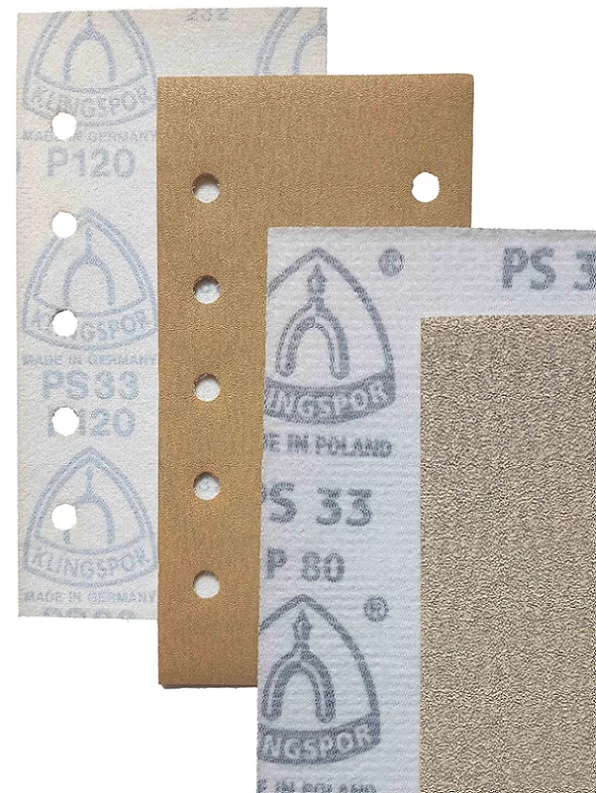 70x125 PS33 P240 tépőz.Klingsp (Klingspor tépőzáras csiszoló)  (Akciós !) 12553280